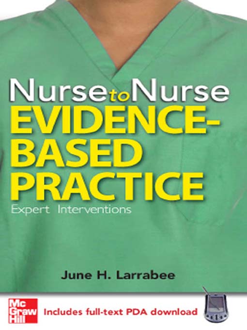 Title details for Nurse to Nurse by June H. Larrabee - Available